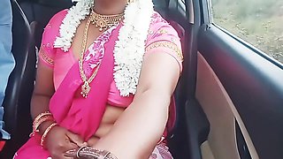 Full Video Telugu Dirty Talks, Sexy Saree Indian Telugu Aunty Sex With Auto Driver, Car Sex