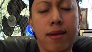 Amateur striptease and Solo masturbation