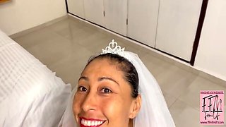 The Bride Wants You To Cum On Her Face. Magnita Dot Com For Your Own Custom Video