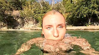 Sav Moolah Gets Face-Fucked on Paddleboard and Facial at Lake POV