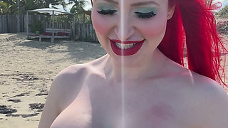 Little Mermaid Latex Cosplay