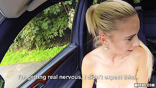 Stranded Teens - Hot Jessie Sinclair Fucks Alex Raw in His Car to Thank Him for Giving Her a Ride