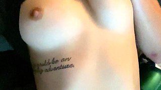Amateur blondie solo anal masturbation