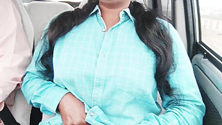 Stepdaughter with Stepmom's Boyfriend in the Car