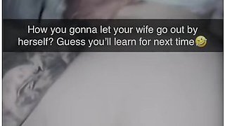 Snap Chat - Husband Let Me Go To A Party Alone