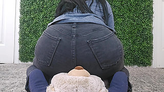 Face Farting on My Teddy