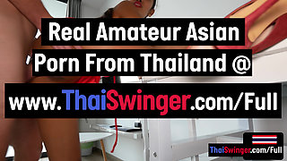 Santas helper uniform looks great on HOT big ass Thai girlfriend