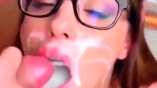 Finnish Cumslut JenKowski Bukkake