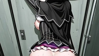 Hentai anime - My friend records my wife while they have hardcore sex