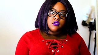 NerdyOl' Me - I Masturbated In Ripped Nylons & Got CREAMY