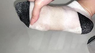 Foot Oil Massage in Ankle Socks