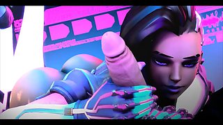 Sombra 5 - Overwatch SFM and porn compilation in Blender