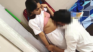 Young Virgin Girl Has First Time Sex with Her BF