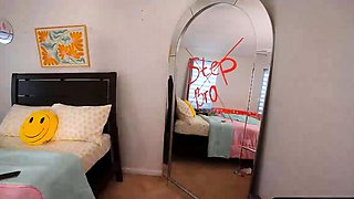 My Dominating Step Sis Caught me looking in her Panty Drawer