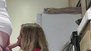 Stepmom fucked in the kitchen