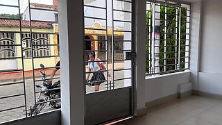 I Run Away From College and Go to My Boyfriend's House to Have Hard Sex and End up Cumming in My Innocent Face