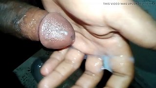 Pakistani boy hand masturbates, full of cum