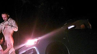 App Driver Has Sex with Two Female Passengers on the Road