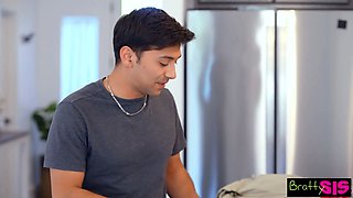 Rissa May Tries a Taste of Stepbro's Donut Wrapped Dick