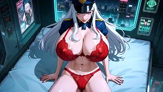 Police Officer Sex, Ai Animation