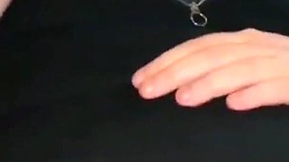 Fingering my fat wet pussy MMF threesome