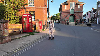 Public Places Nude: WoodBridge, England