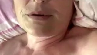 Mini-orgasm with huge consequences when hot mommy quits housework to masturbate