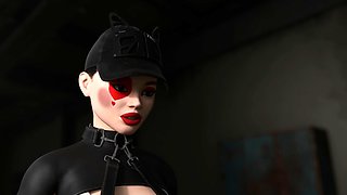 Futanari Mistress Taryn Rough Fucks sexy girl