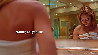 Blonde Kelly Collins Solo Masturbation
