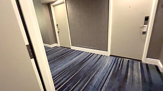 2 of 2 Whore Moan Swallows Piss and Cum After the Marine Corps Ball