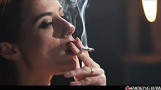 Cigarette movie with sublime Steve Q and Audrey Reid from Smoking Hawt