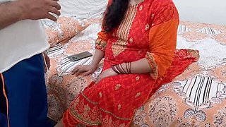 Desi Stepmom Fucks Stepson in Hindi - Rough Sex & Cumshot