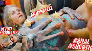 Anuskatzzz Mess up My Tattoo and Get Fucked Anal