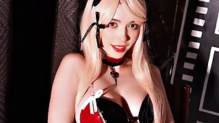 Big Tits Anime Cosplayer Masturbates Solo