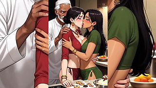 Indian Slutty Babes Degraded & Ravaged by Ugly Fat Dirty Old Men in the Bus - Part 1
