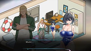 Manga porn Game – Individual Secretary Spread out Pummel and DOMINATION & SUBMISSION Fuck-a-thon Gallery Vignette - Lifeguard Holic