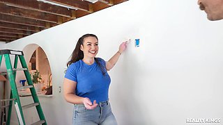 Look At Her Now: Home Reno with Scott Nails and Bubble Butt Brunette Mandy Waters
