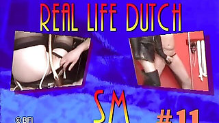 Hairy chick dominated and fucked hard