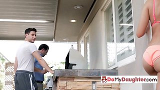 Privileged Stud Pounds Big Tits Teen
