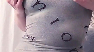 Hot German Nylon Loving Babe in Pantyhose Searching for Pussy in Middle Earth in Cute Lotr Dress