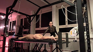 Femdom Caning - 150 Strokes of the Cane for My Submissive