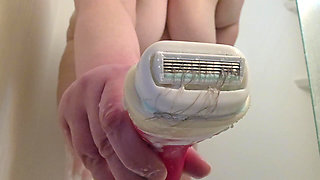 BBW Shaves Hairy Winter Legs Silky Smooth