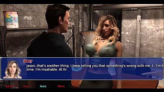 Office Wife Stacy Shower Masturbation Caught by Jack - South African 3D Animation Porn