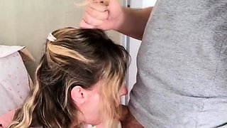 Blonde Czech Amateur's Hairy Creampie