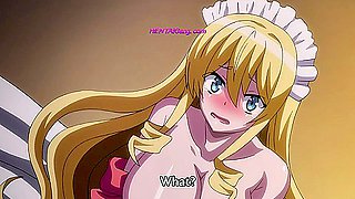 Blonde maid serves creamy morning ride in vintage uniform ⋆ Exclusive Hentai