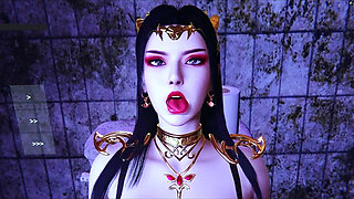 Virtual Aphrodite in Motion: Curves Divine - 3D Animation Hentai