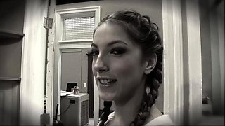 Vintage blonde nurse hardcore fucking