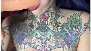 Pregnant Goth Girl In Pigtails And Latex Ravages Her Holes With Big Dildos