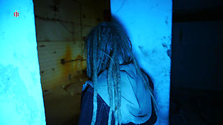 Leashed Crawling Girl - Dark House 2 #1