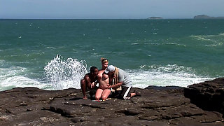 Blonde Bombshell DP Experiment Gangbang